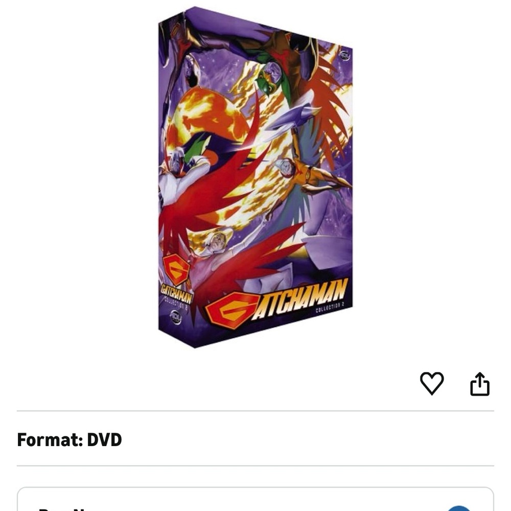 # 0898 **Gatchaman DVD Collection